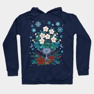 Christmas Rose Hoodie